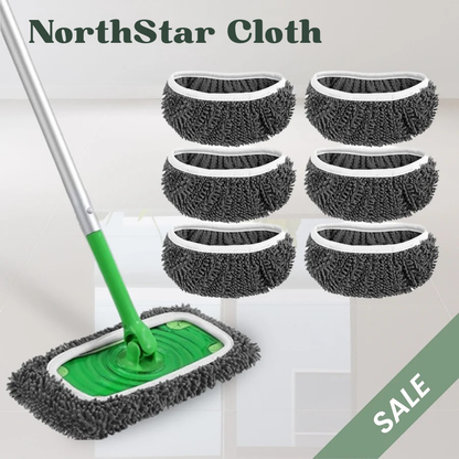 NorthStar Cloth – Washable & Reusable Mop Pads for Effortless Cleaning