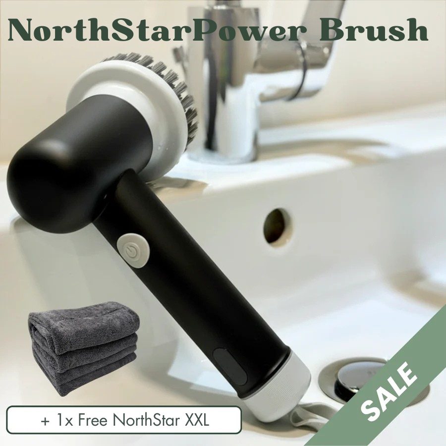 ⁠NorthStarPower Brush - The ULTIMATE cleaning tool
