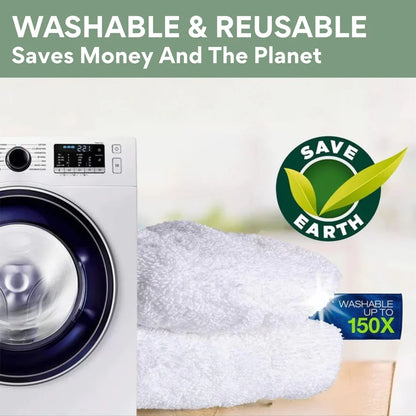 NorthStar Cloth – Washable & Reusable Mop Pads for Effortless Cleaning