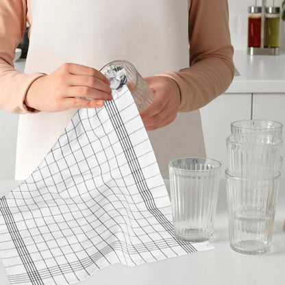NorthStarCotton Tea Towel - Premium Extra-Thick Cotton Cloths 220 GSM (62x45cm)