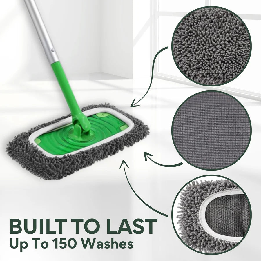 NorthStar Cloth – Washable & Reusable Mop Pads for Effortless Cleaning