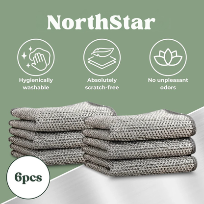 NorthStar– Hygienic Steel Mesh for Tough, Scratch-Free Cleaning